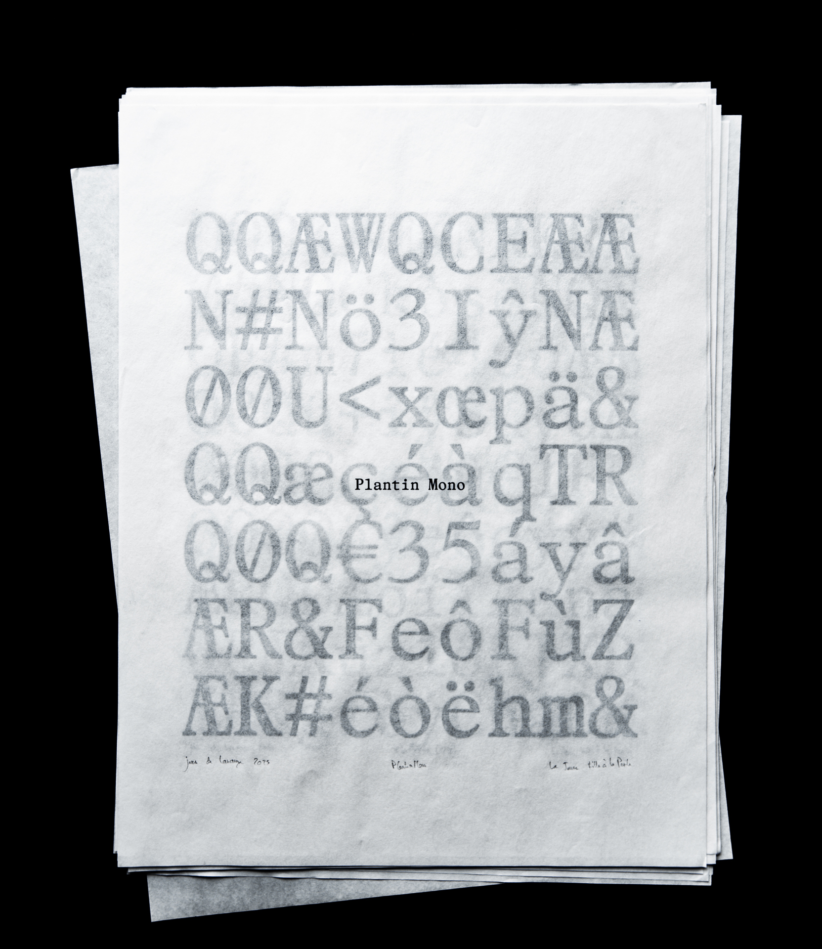 Plantin Mono — visuel 16